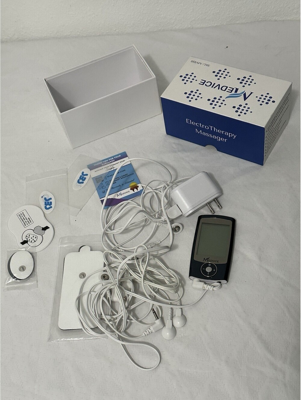 MEDVICE Rechargeable Tens Unit Muscle Stimulator, 2nd Gen 16 Modes & 8 Upgraded